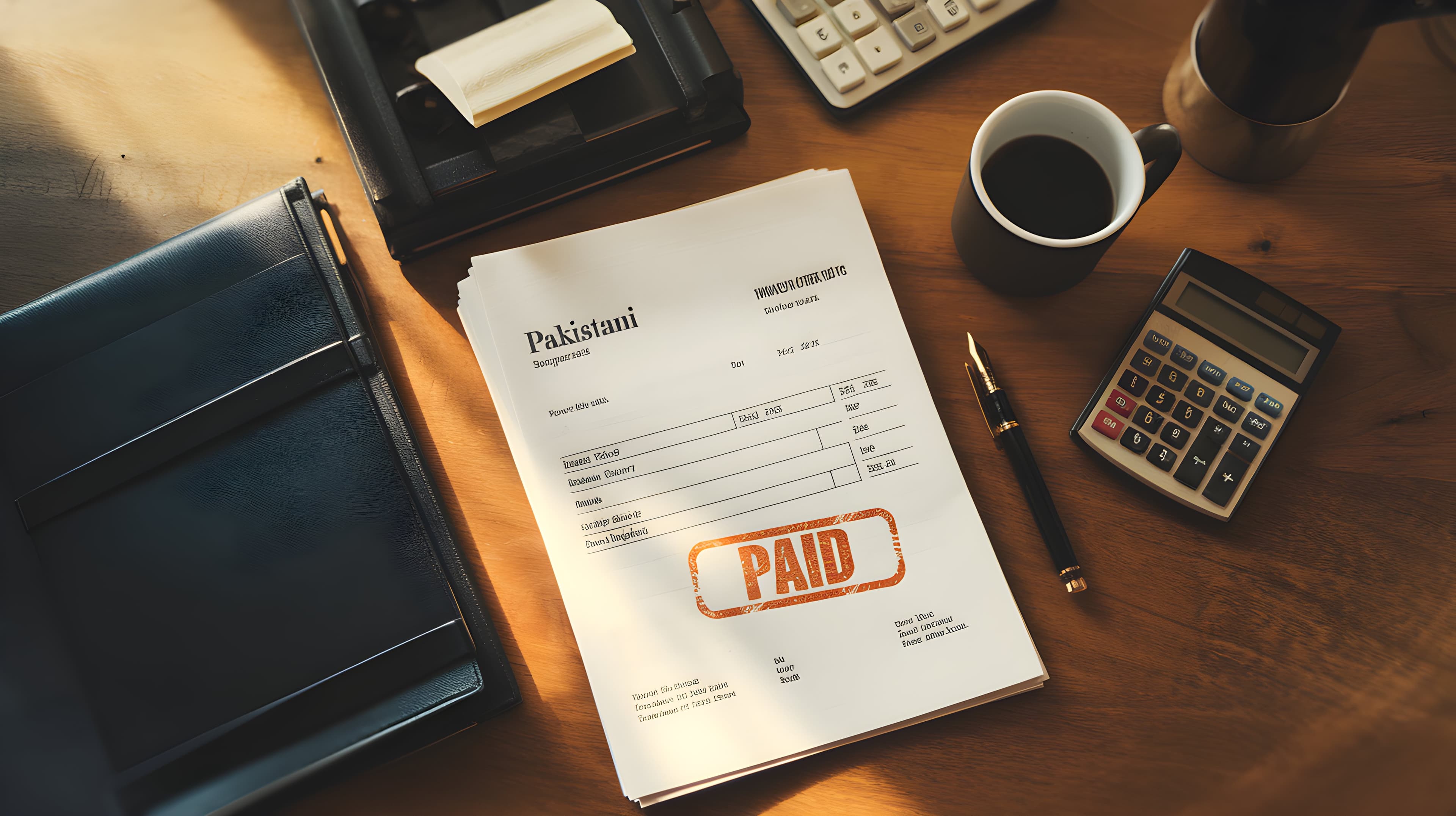 One invoice. Paid in full.