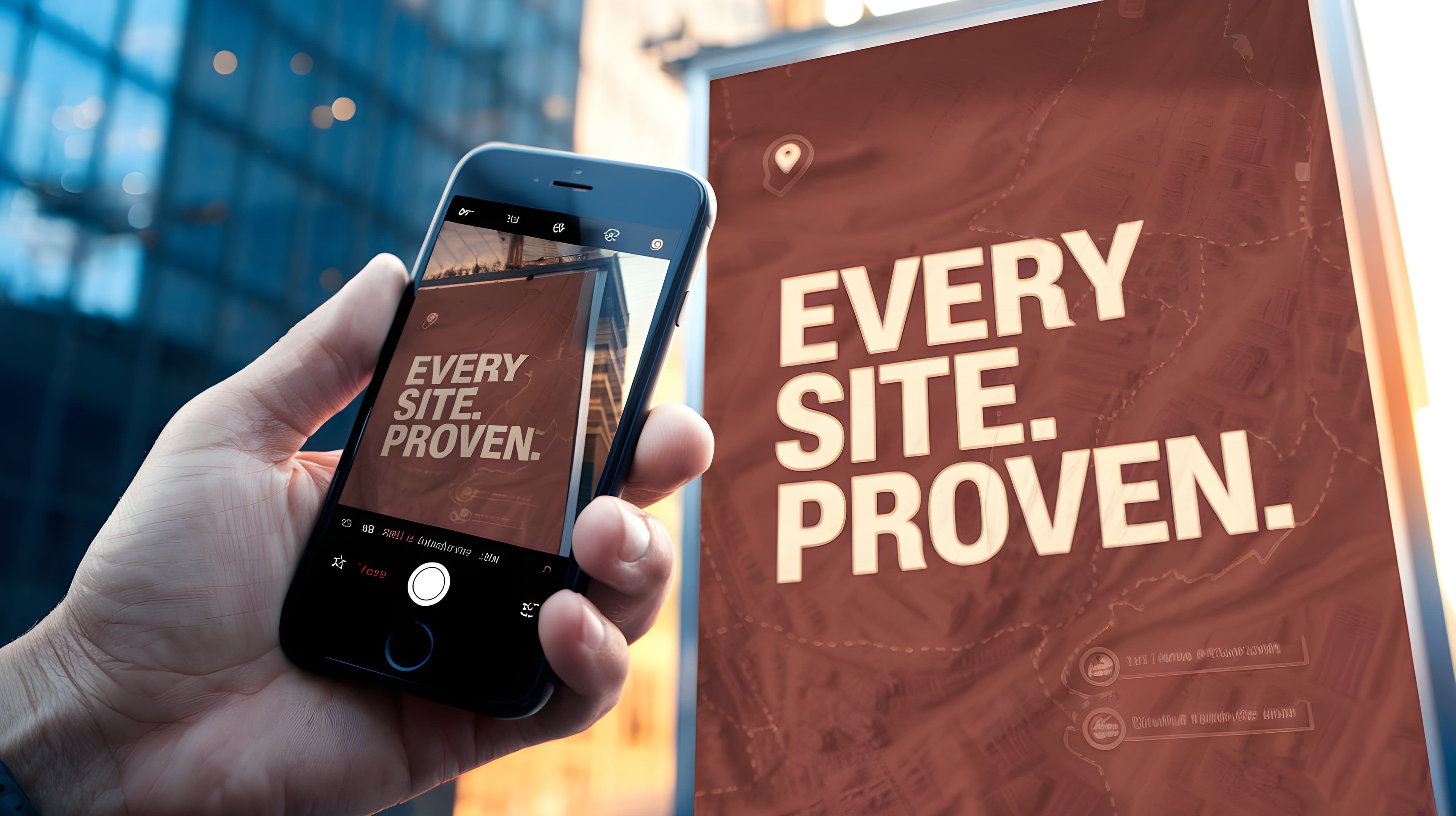 Photo proof, every site.